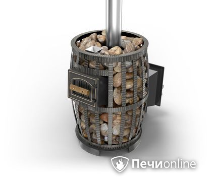 Дровяные печи-каменки Везувий Легенда Русский Пар Ковка 30 (240) в Анапе